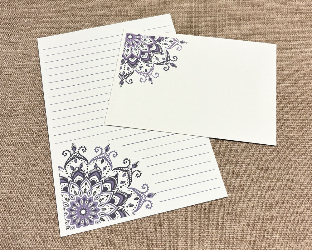 Letter Writing Set - Mixed Colours