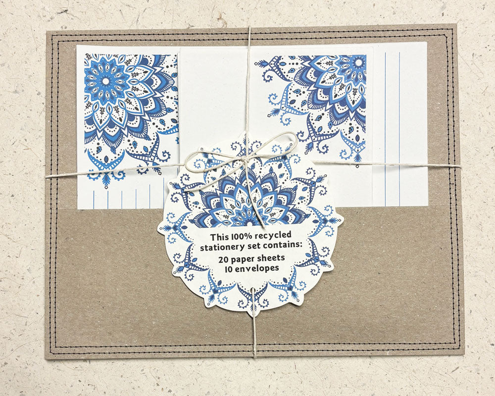 Letter Writing Set - Blue