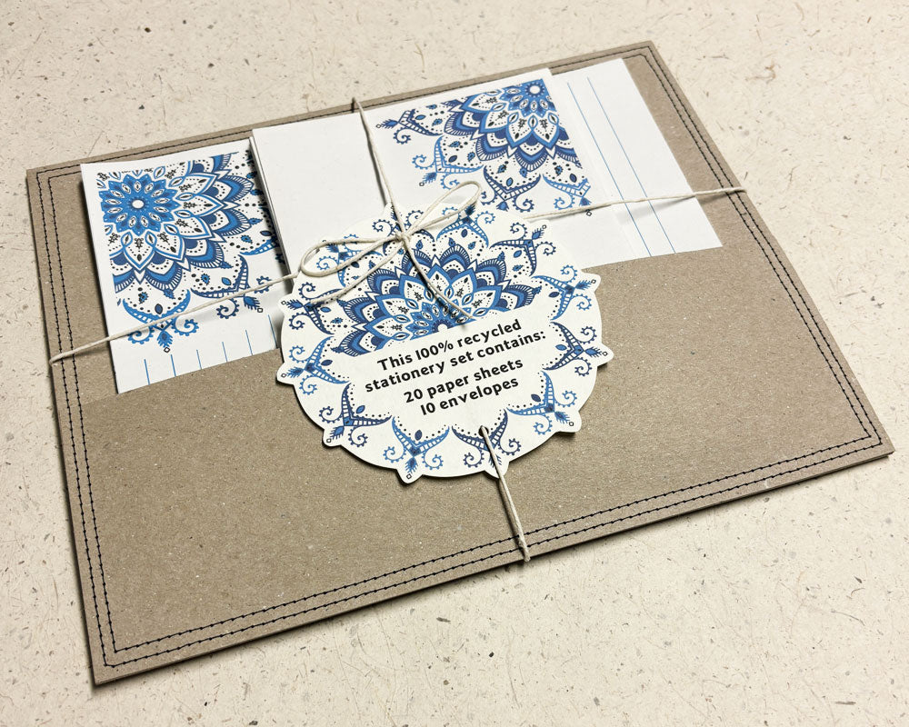 Letter Writing Set - Blue