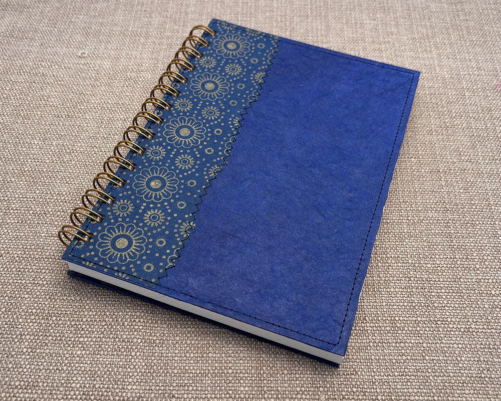 A5 Notebook Blue Daisy