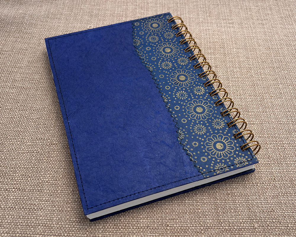 A5 Notebook Blue Daisy