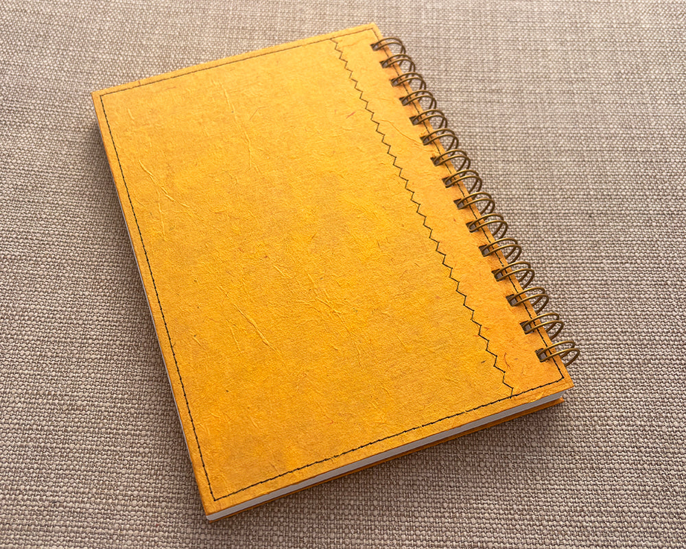 A5 Patchwork Notebook Jewel Colours