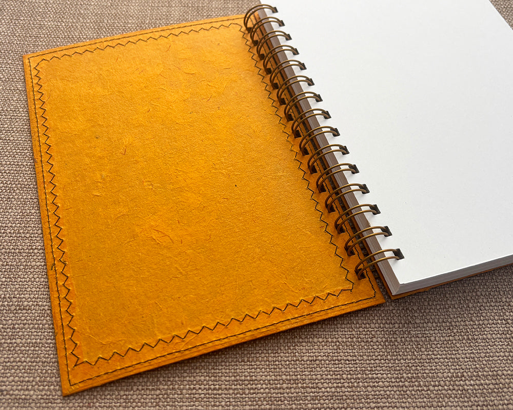 A5 Patchwork Notebook Jewel Colours