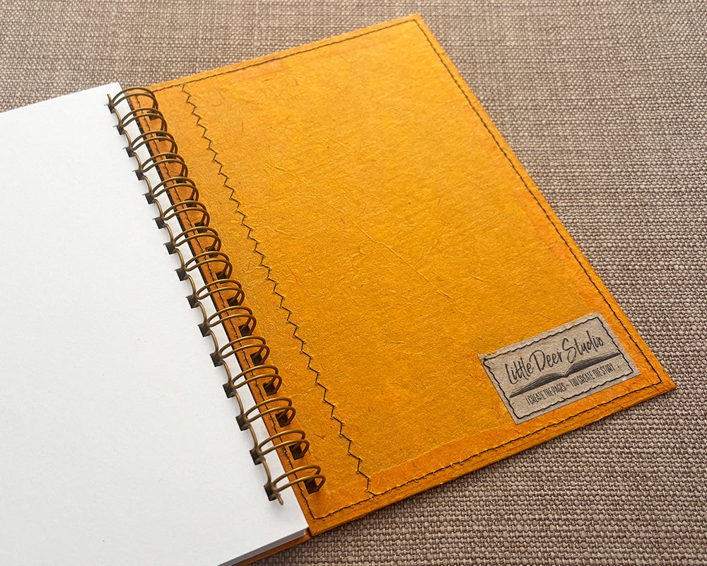 A5 Patchwork Notebook Jewel Colours