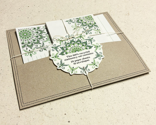 Letter Writing Set - Green