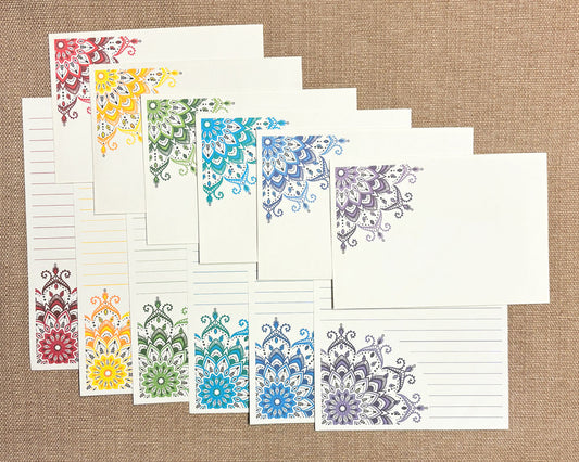 Letter Writing Set - Mixed Colours