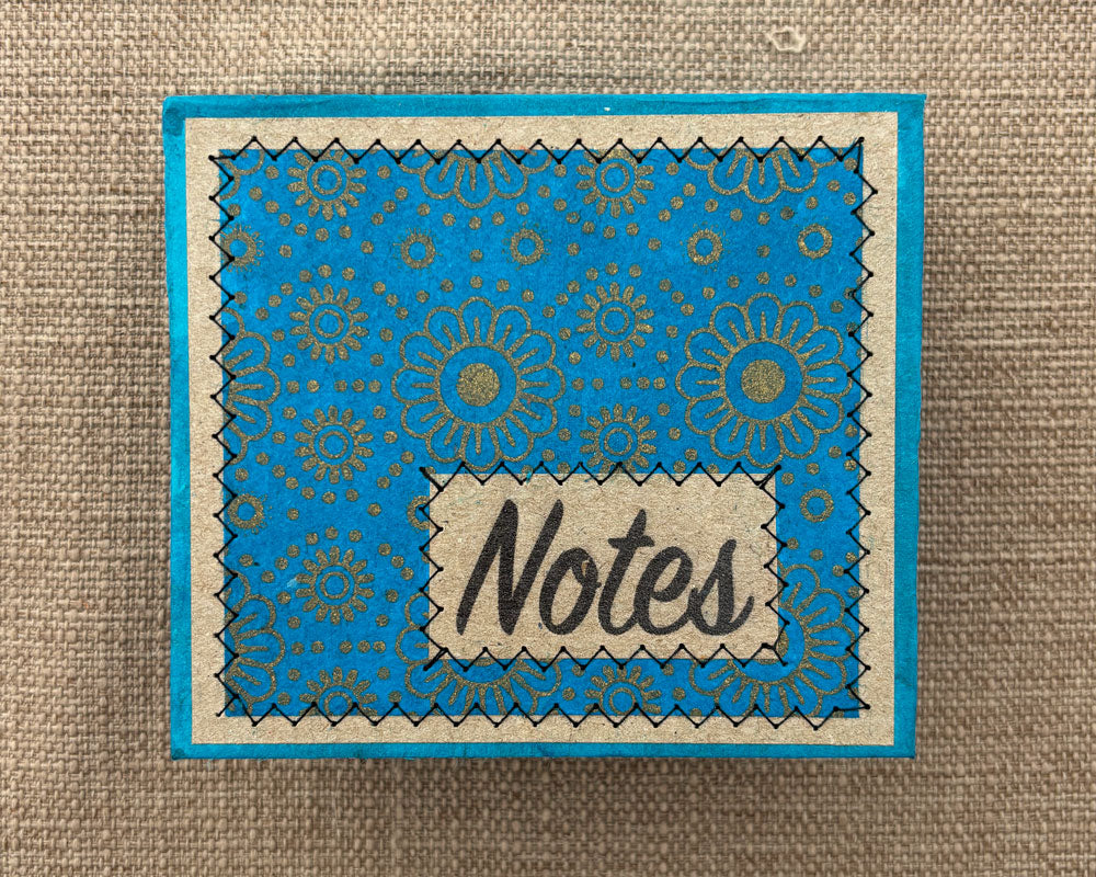 Notebox - Turquoise Daisy