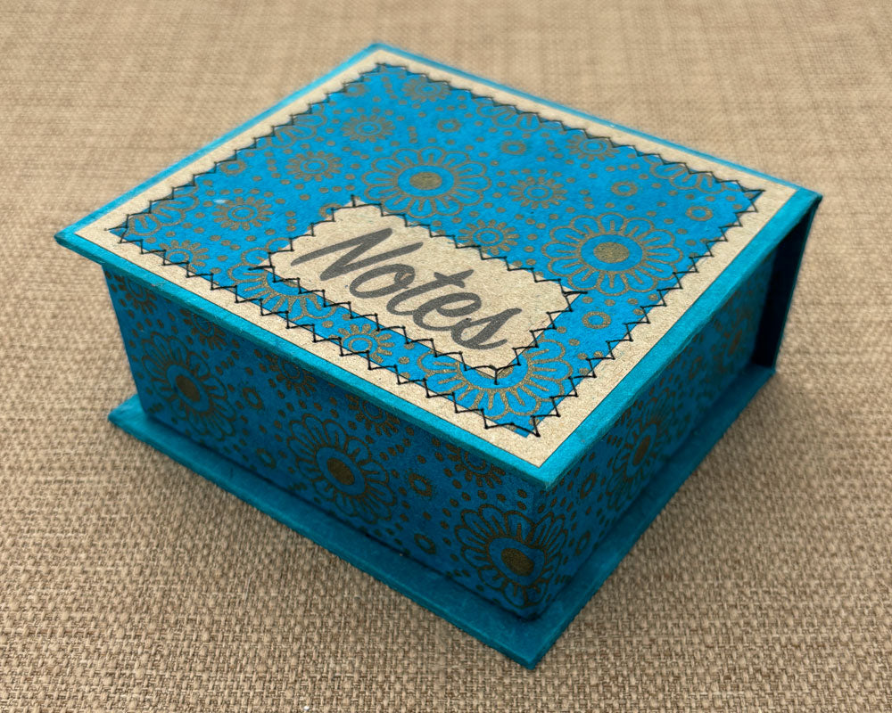 Notebox - Turquoise Daisy