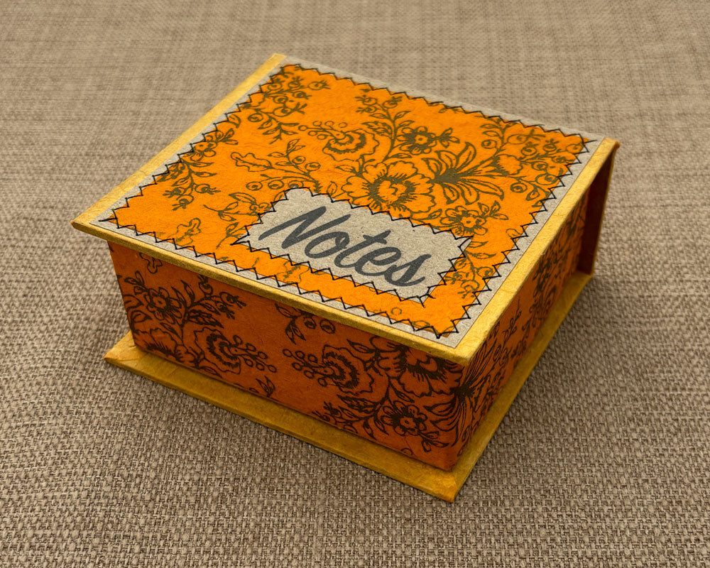 Notebox - Yellow Floral
