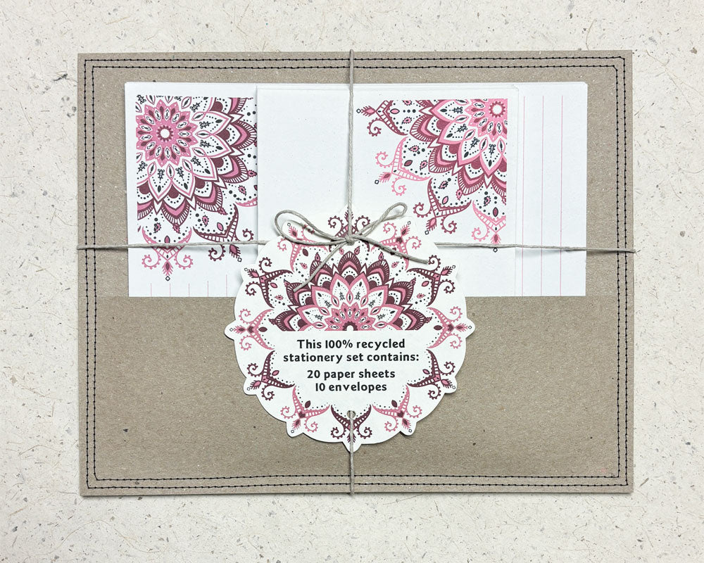 Letter Writing Set - Pink