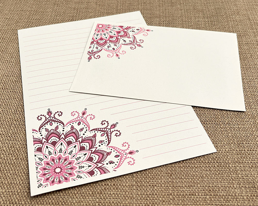 Letter Writing Set - Pink