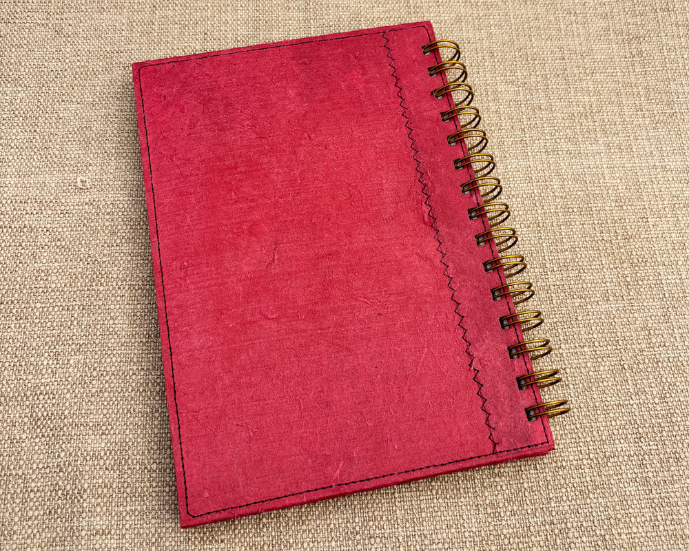 A5 Music Notebook - Rose Red