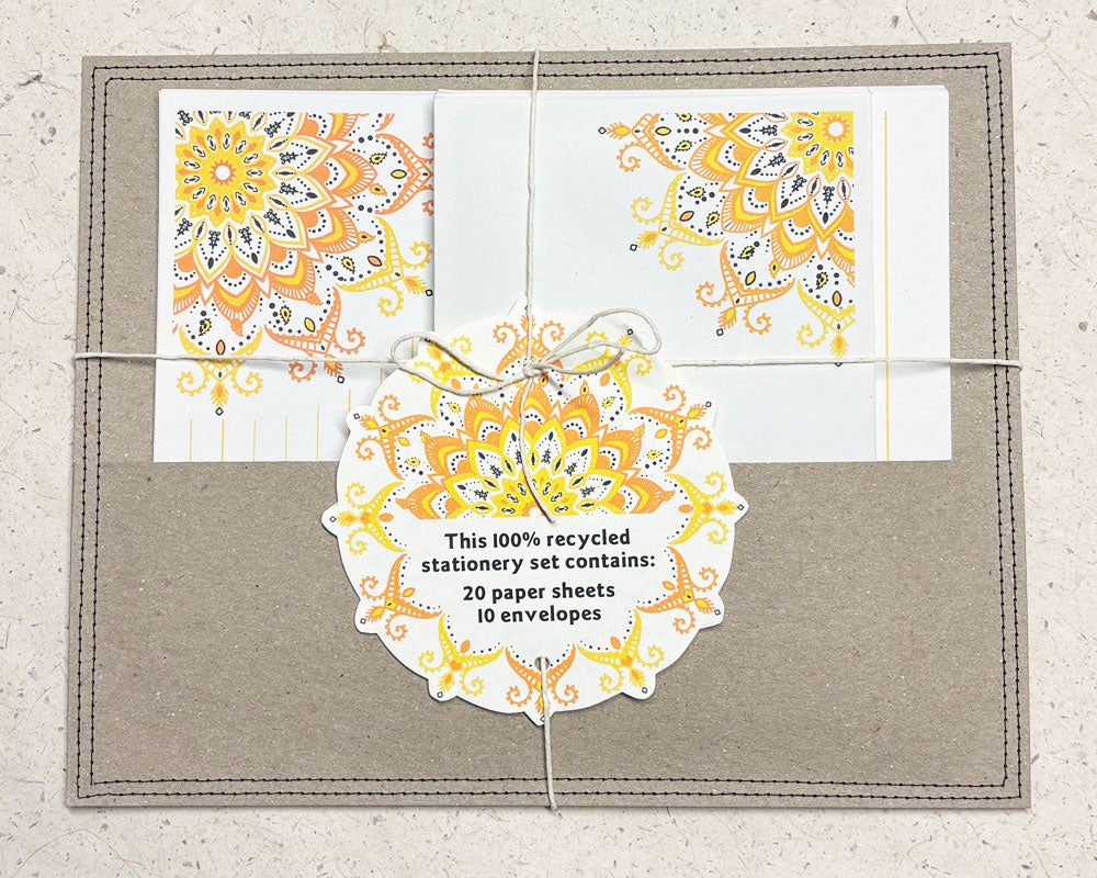 Letter Writing Set - Yellow