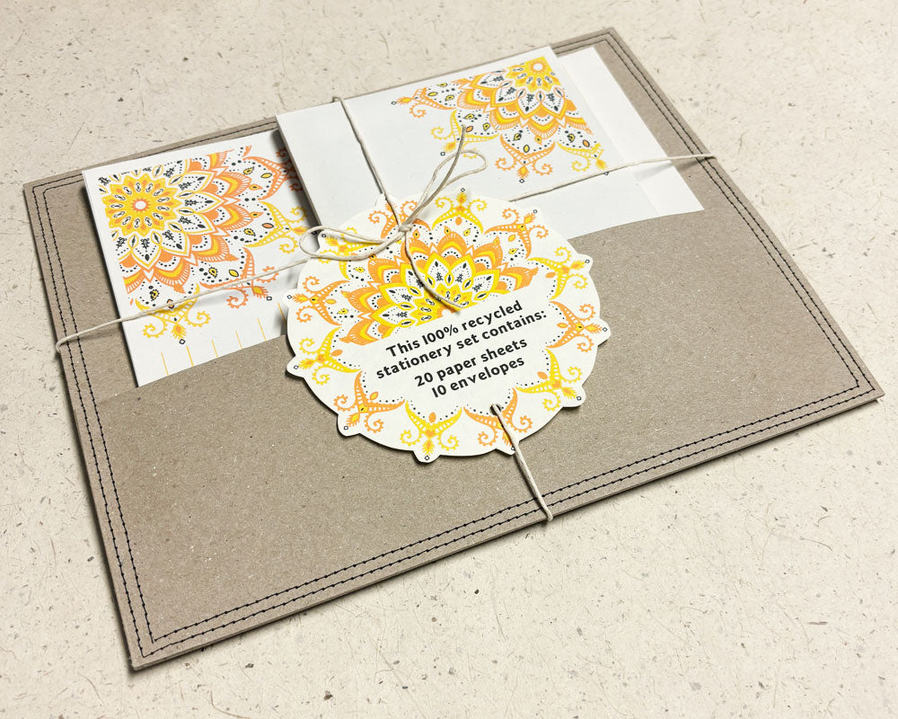 Letter Writing Set - Yellow