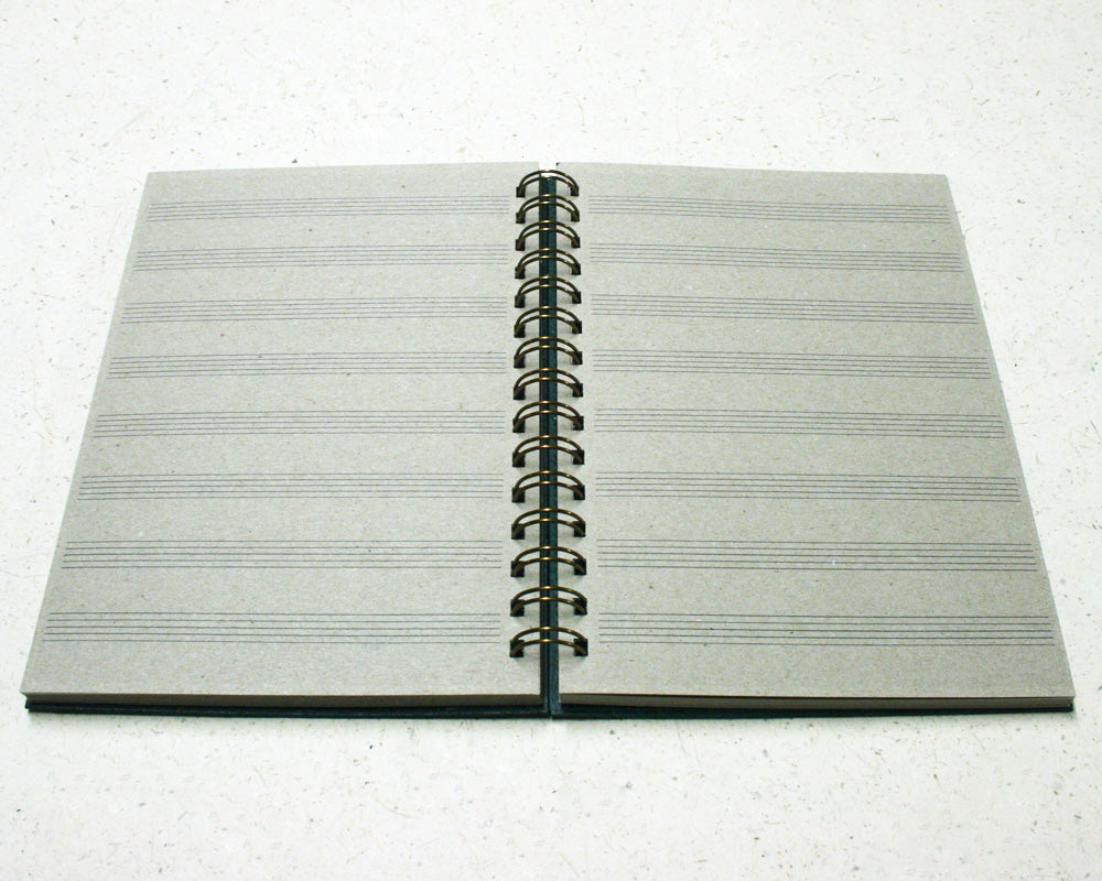 A5 Music Notebook - Black
