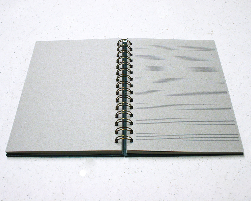 A5 Music Notebook - Rose Red