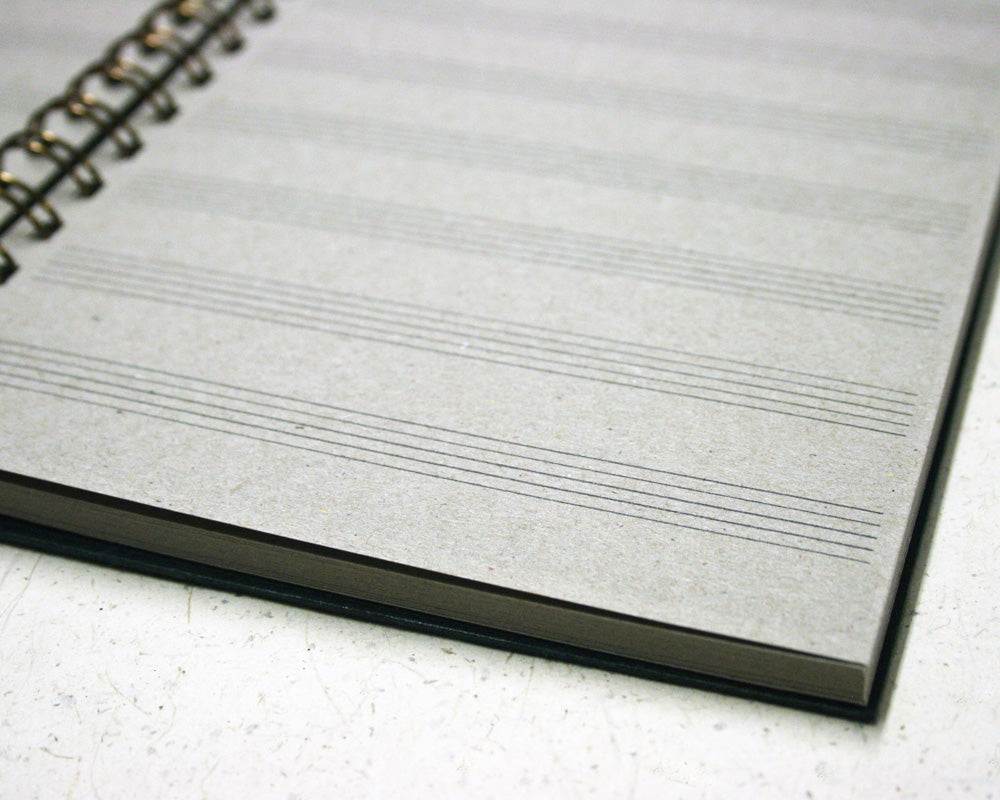 A5 Music Notebook - Black